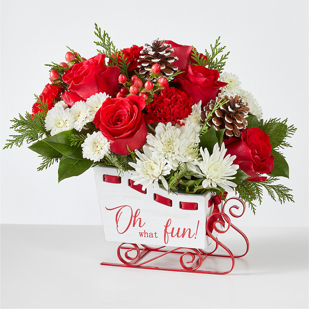 Sleigh Bells Bouquet – Oaxaca Florist, Gaithersburg MD