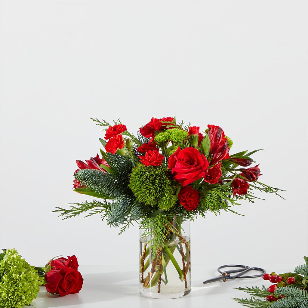 Merry Moment Bouquet – A Florist Original – Oaxaca Florist, Gaithersburg MD