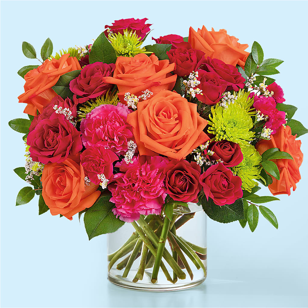 Colorful Carnival Bouquet – Oaxaca Florist, Gaithersburg MD