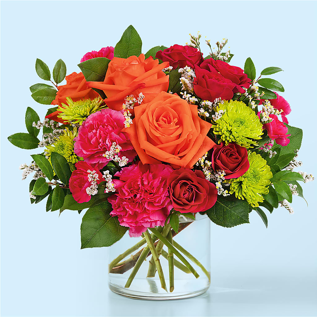 Colorful Carnival Bouquet – Oaxaca Florist, Gaithersburg MD