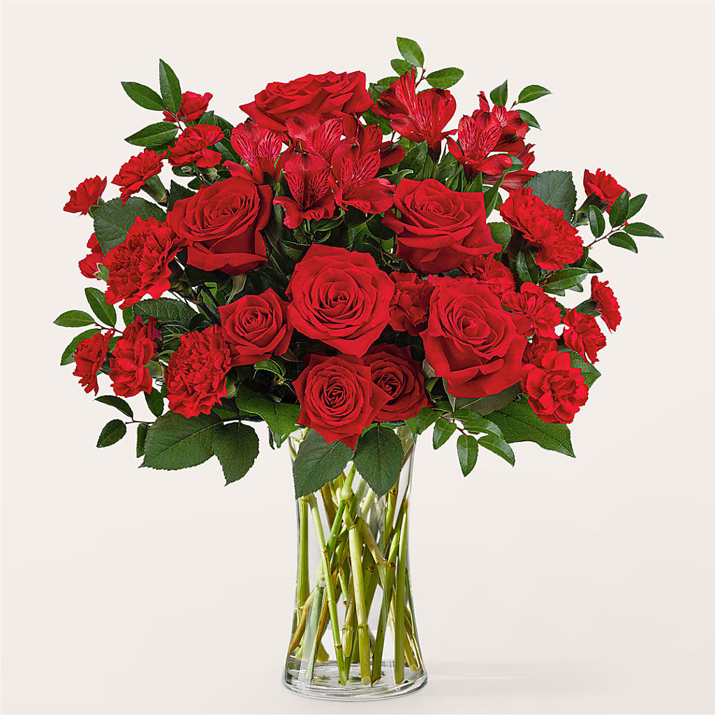 Brilliant Ruby Bouquet – Oaxaca Florist, Gaithersburg MD