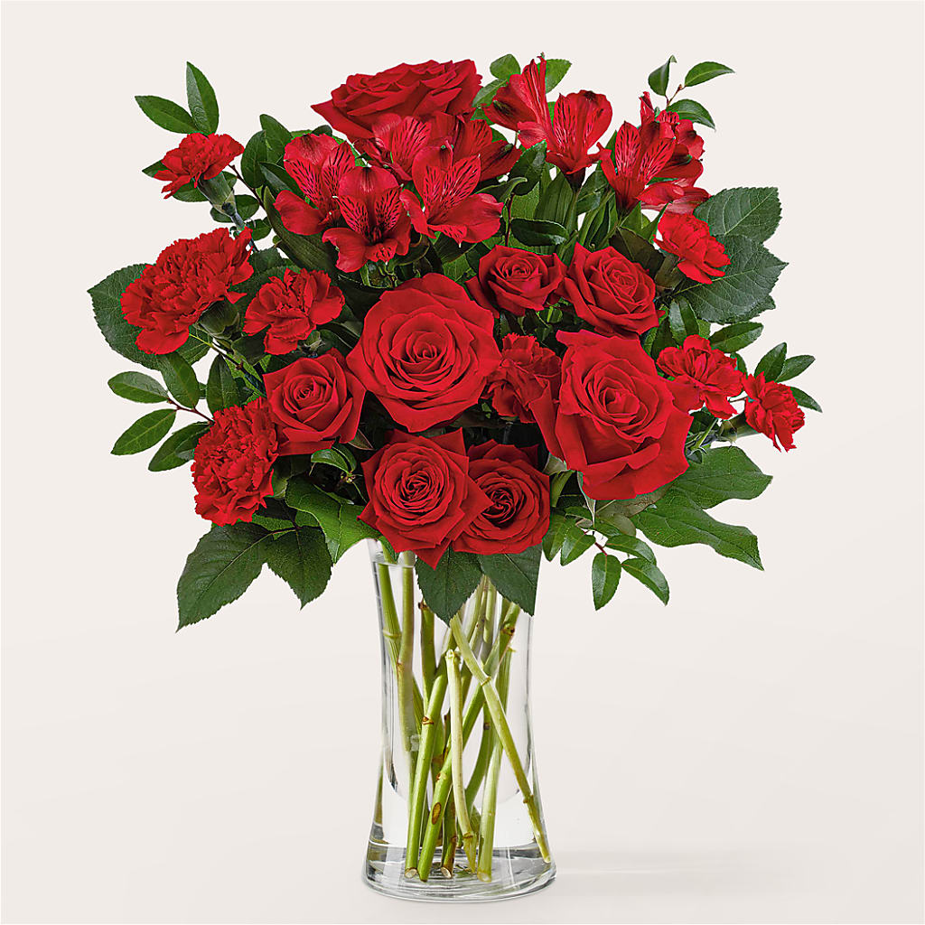 Brilliant Ruby Bouquet – Oaxaca Florist, Gaithersburg MD