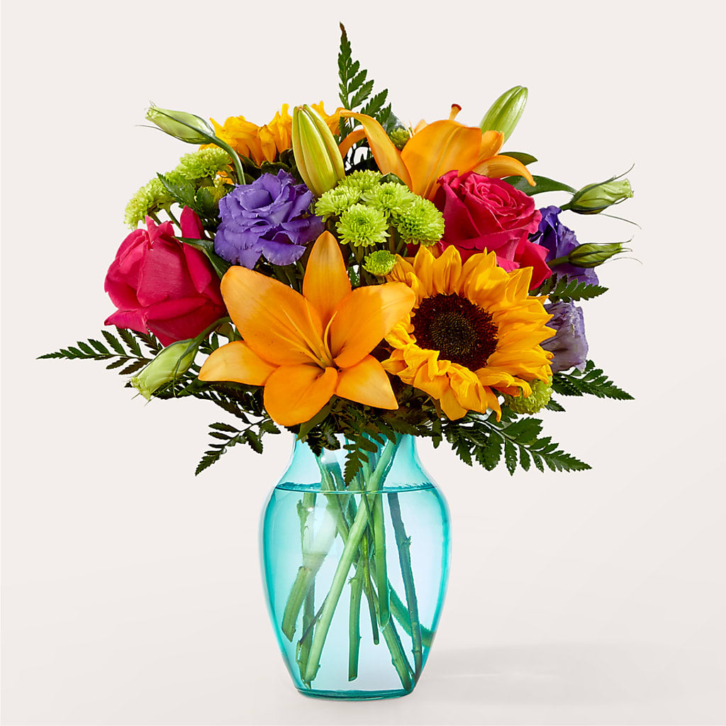 Double Rainbow Bouquet – Oaxaca Florist, Gaithersburg MD