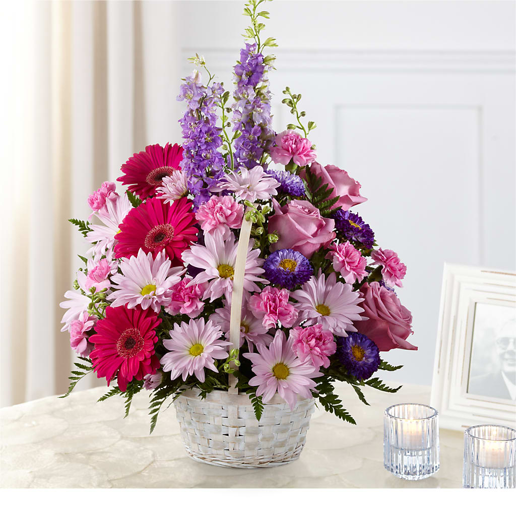 Pastel Peace Basket – Oaxaca Florist, Gaithersburg MD