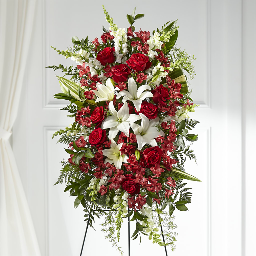 Everlasting Memory Standing Spray – Oaxaca Florist, Gaithersburg MD