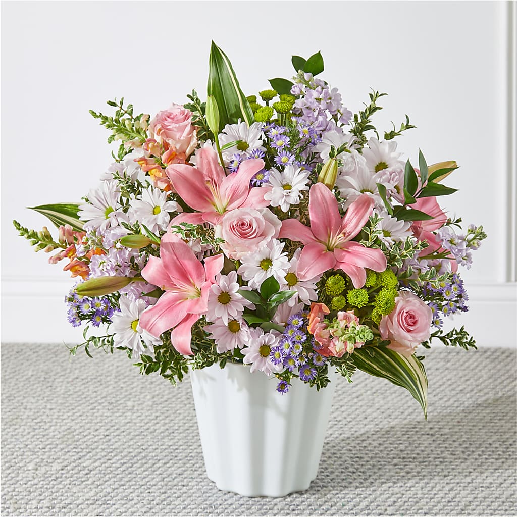 Abundant Compassion Floor Basket – Oaxaca Florist, Gaithersburg MD