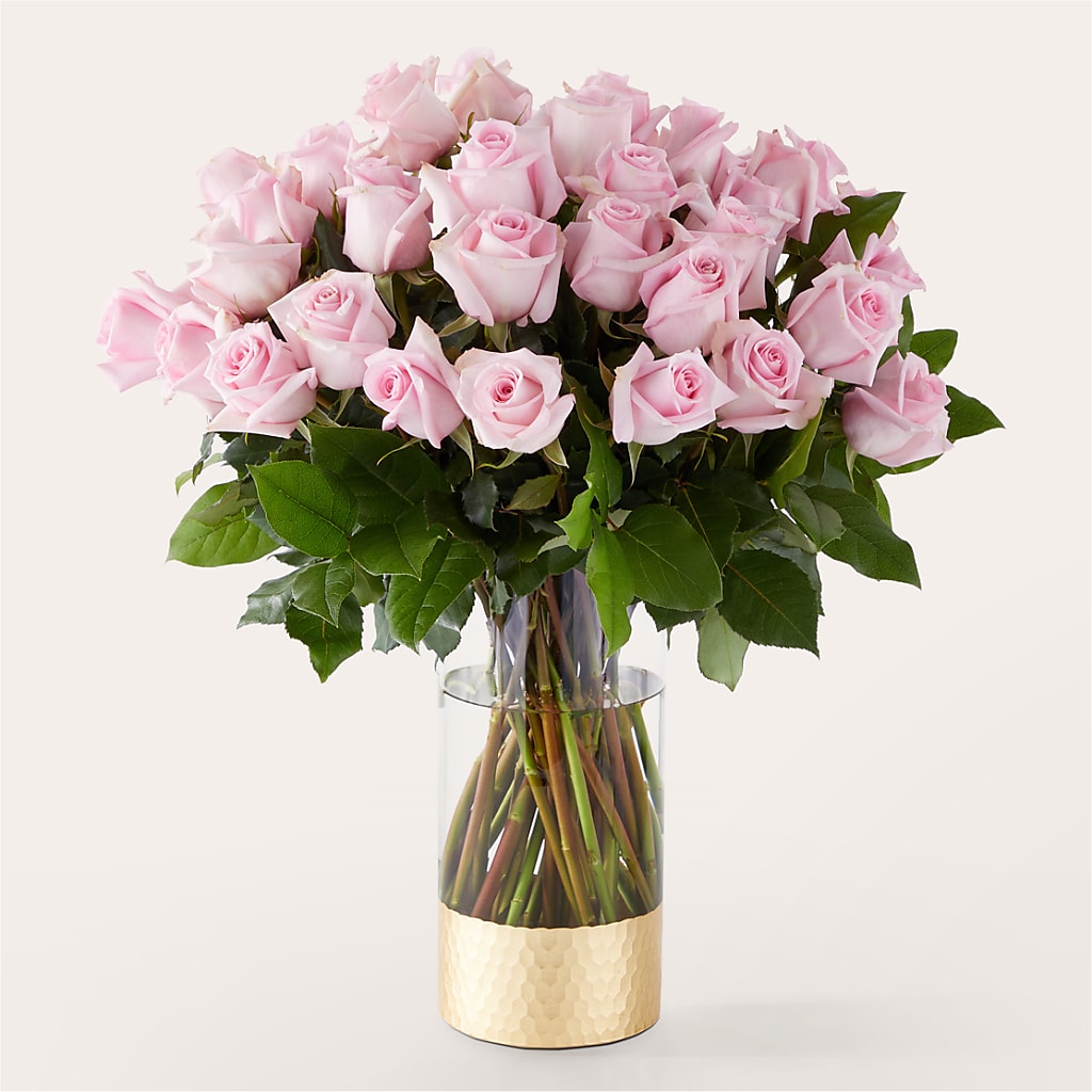 Picture Perfect Pink Rose Bouquet – Oaxaca Florist, Gaithersburg MD