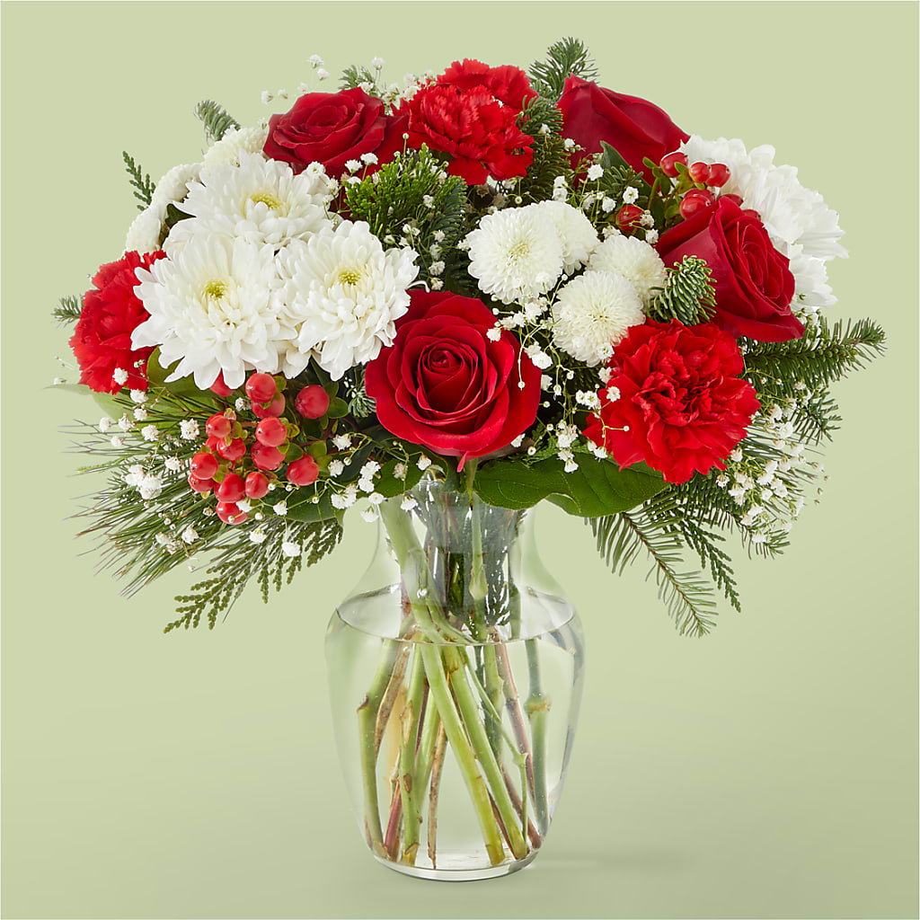 Chance of Flurries Bouquet – Oaxaca Florist, Gaithersburg MD