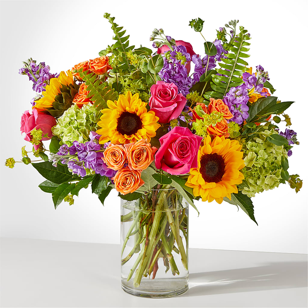 Vibrant Greetings Bouquet – Oaxaca Florist, Gaithersburg MD