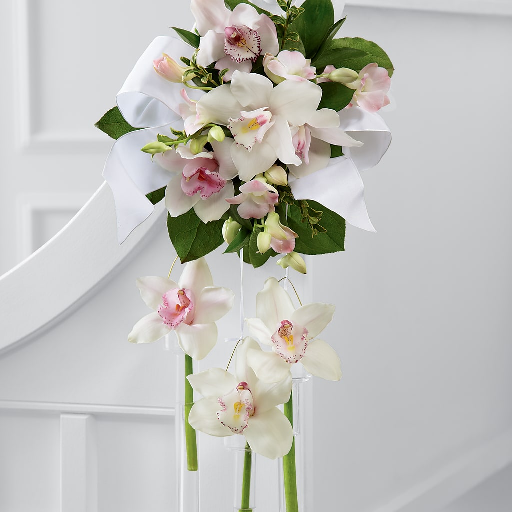 Perfect Entrance Pew Arrangement – Oaxaca Florist, Gaithersburg MD