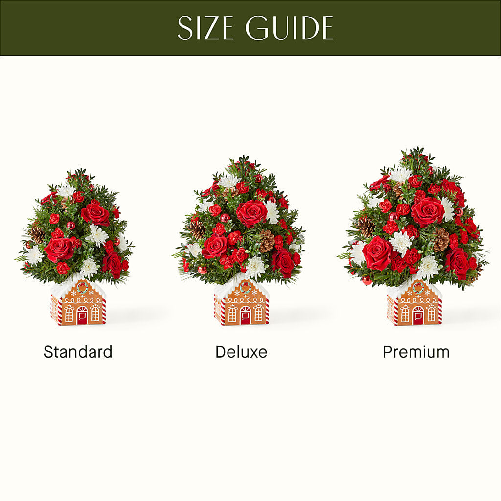 Spiced Gingerbread Tree –  Oaxaca Florist, Gaithersburg MD