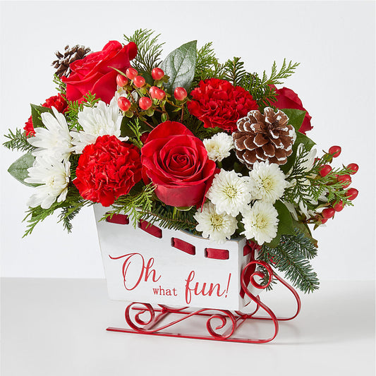 Sleigh Bells Bouquet –  Oaxaca Florist, Gaithersburg MD