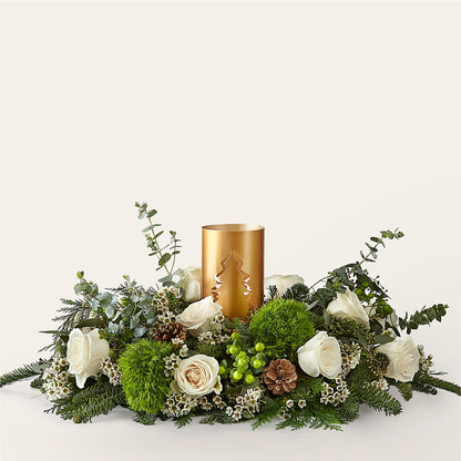 Chestnuts Roasting Centerpiece –  Oaxaca Florist, Gaithersburg MD