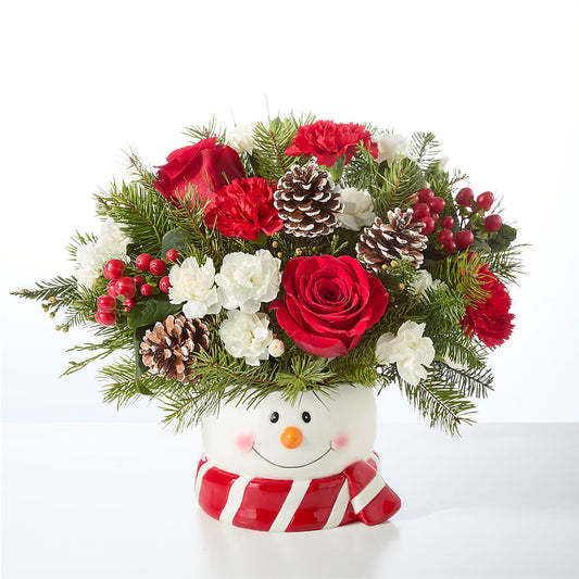 Jolly Snowman Bouquet –  Oaxaca Florist, Gaithersburg MD