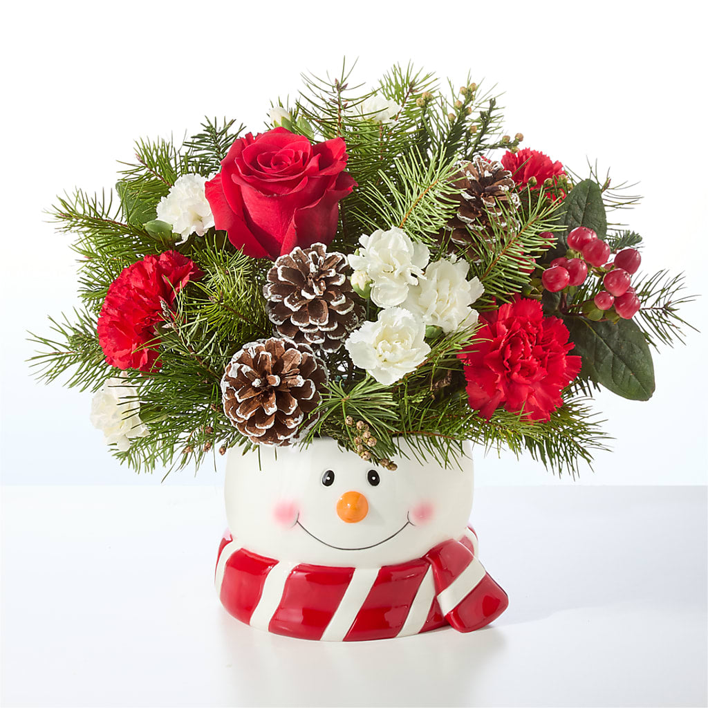 Jolly Snowman Bouquet –  Oaxaca Florist, Gaithersburg MD