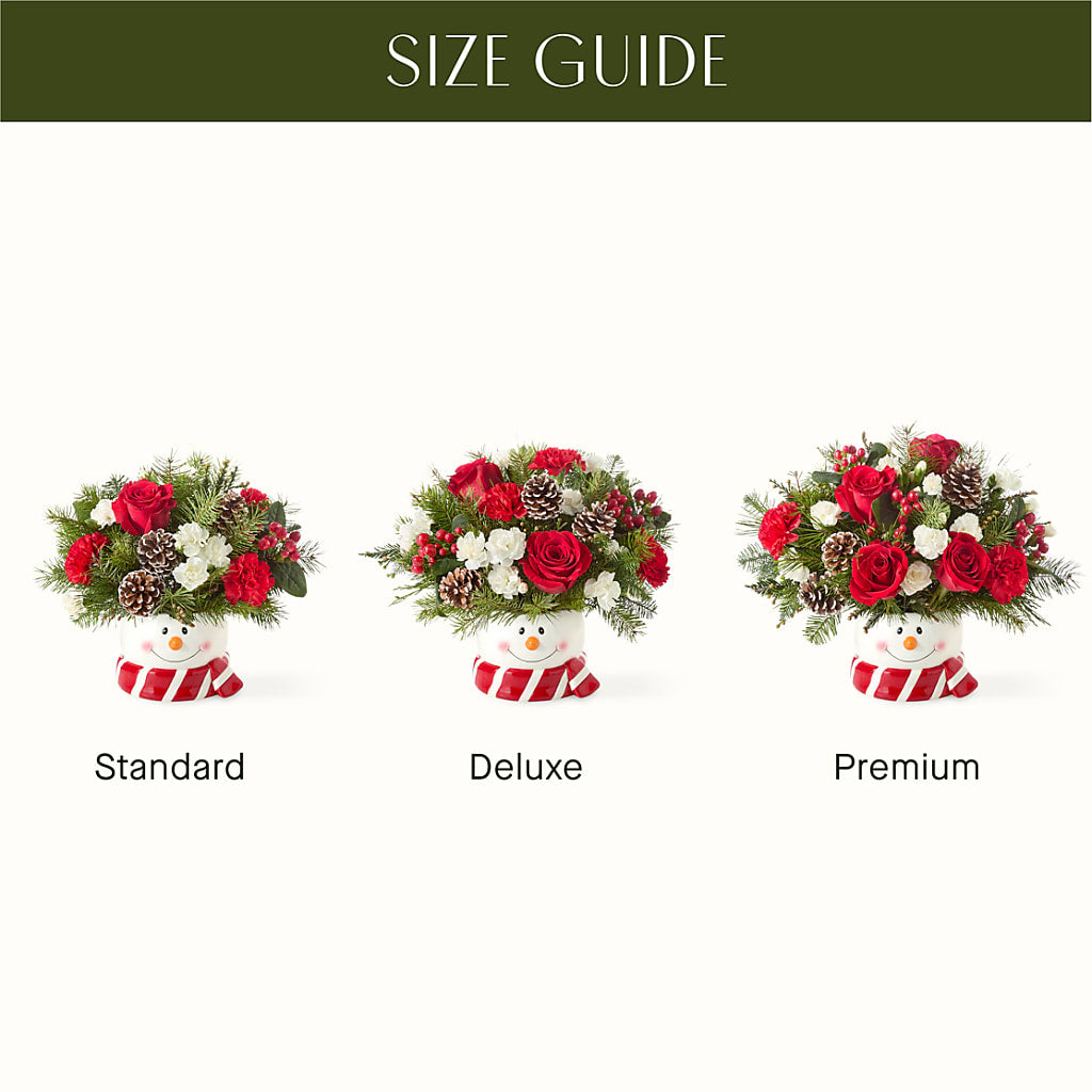 Jolly Snowman Bouquet –  Oaxaca Florist, Gaithersburg MD