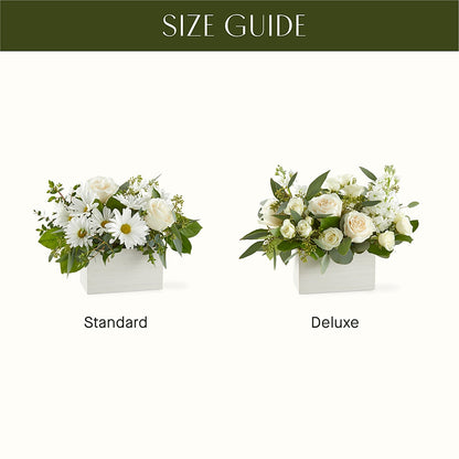 Fresh Linen Box Bouquet –  Oaxaca Florist, Gaithersburg MD
