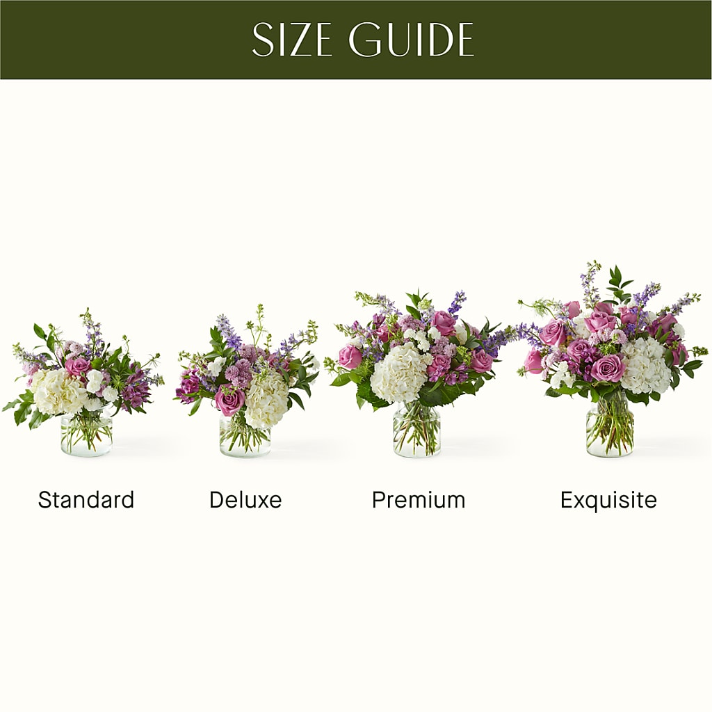 Violet Caress Bouquet –  Oaxaca Florist, Gaithersburg MD