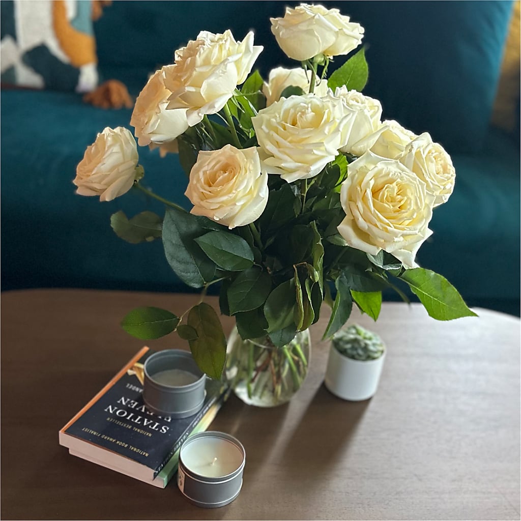 Long Stem Yellow Rose Bouquet –  Oaxaca Florist, Gaithersburg MD