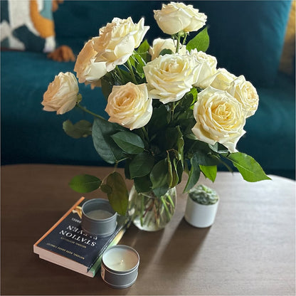 Long Stem Yellow Rose Bouquet –  Oaxaca Florist, Gaithersburg MD