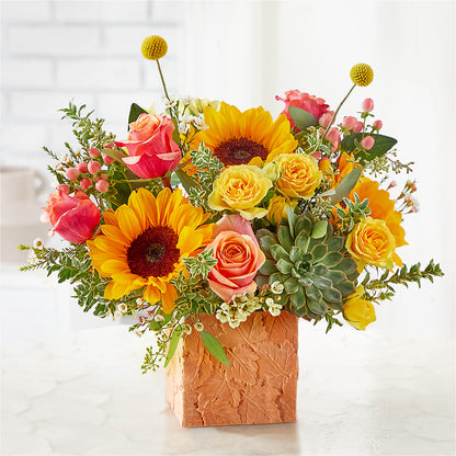 Sunflower Season Bouquet –  Oaxaca Florist, Gaithersburg MD