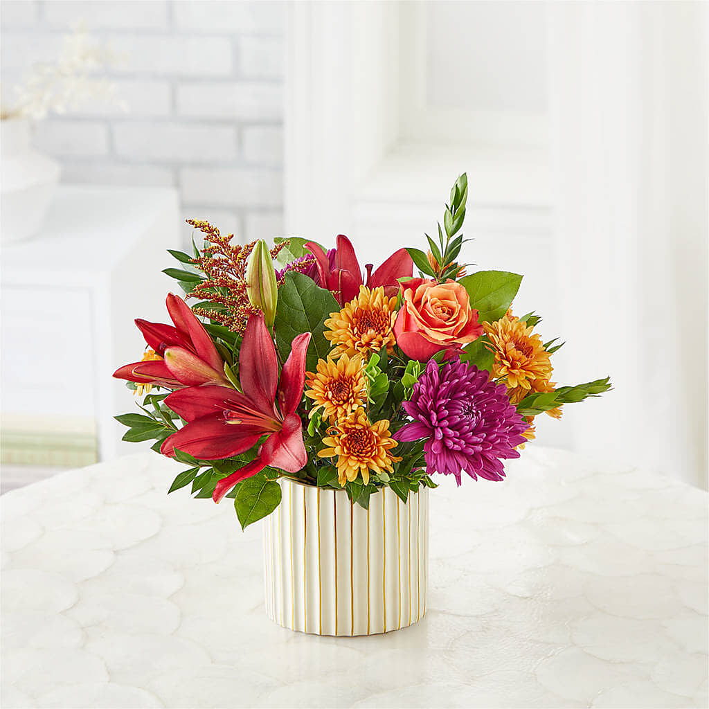 Burgundy Landscape Bouquet –  Oaxaca Florist, Gaithersburg MD