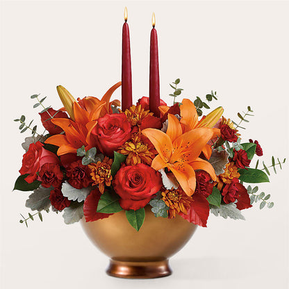 Fruits of Fall Centerpiece –  Oaxaca Florist, Gaithersburg MD