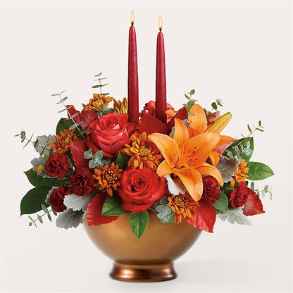 Fruits of Fall Centerpiece –  Oaxaca Florist, Gaithersburg MD