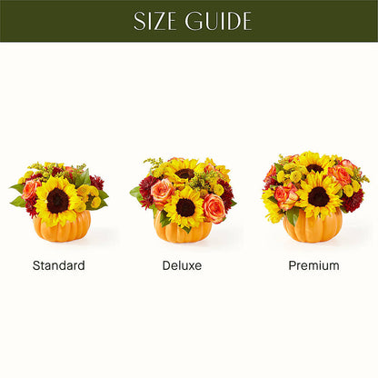 Golden Gourd Pumpkin Bouquet –  Oaxaca Florist, Gaithersburg MD