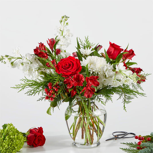 Merry Moment Bouquet – A Florist Original –  Oaxaca Florist, Gaithersburg MD