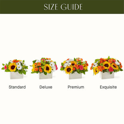 Sun-drenched Blooms Box Bouquet –  Oaxaca Florist, Gaithersburg MD