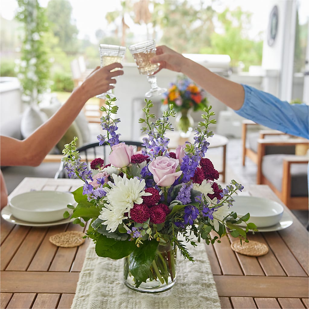 Violet Frost Bouquet –  Oaxaca Florist, Gaithersburg MD