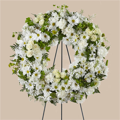 Faithful Wishes Wreath –  Oaxaca Florist, Gaithersburg MD
