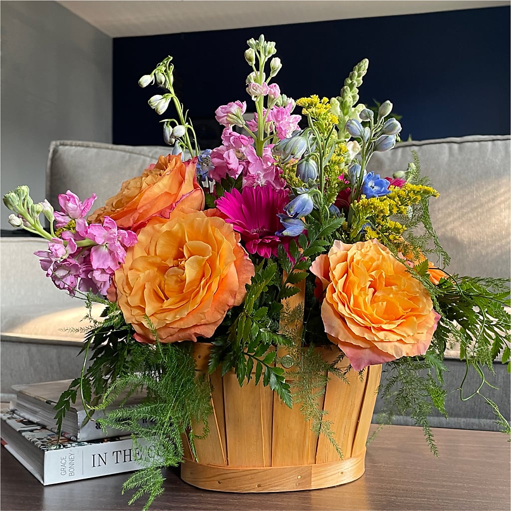 Garden of Life Basket –  Oaxaca Florist, Gaithersburg MD