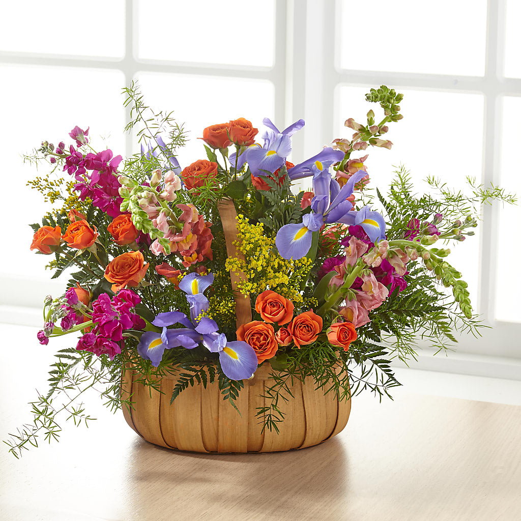 Garden of Life Basket –  Oaxaca Florist, Gaithersburg MD