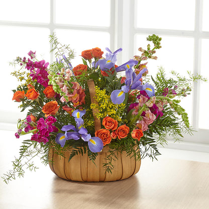 Garden of Life Basket –  Oaxaca Florist, Gaithersburg MD