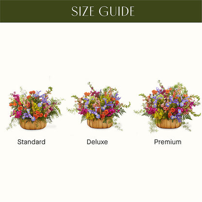 Garden of Life Basket –  Oaxaca Florist, Gaithersburg MD