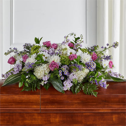 Meadows of Serenity Casket Spray –  Oaxaca Florist, Gaithersburg MD