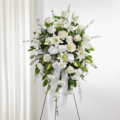With Care Standing Spray –  Oaxaca Florist, Gaithersburg MD