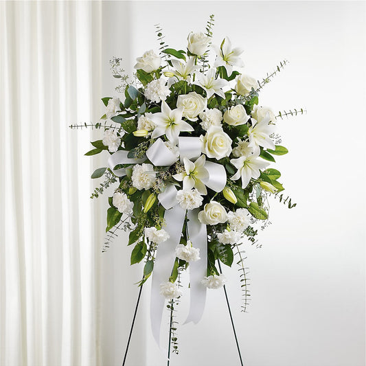 With Care Standing Spray –  Oaxaca Florist, Gaithersburg MD