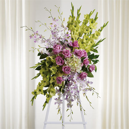 Lasting Legacy Standing Spray –  Oaxaca Florist, Gaithersburg MD