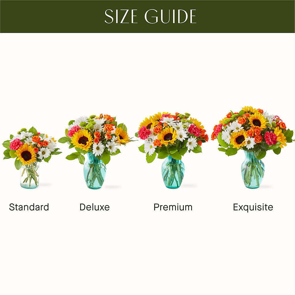 Sun-drenched Blooms Bouquet –  Oaxaca Florist, Gaithersburg MD