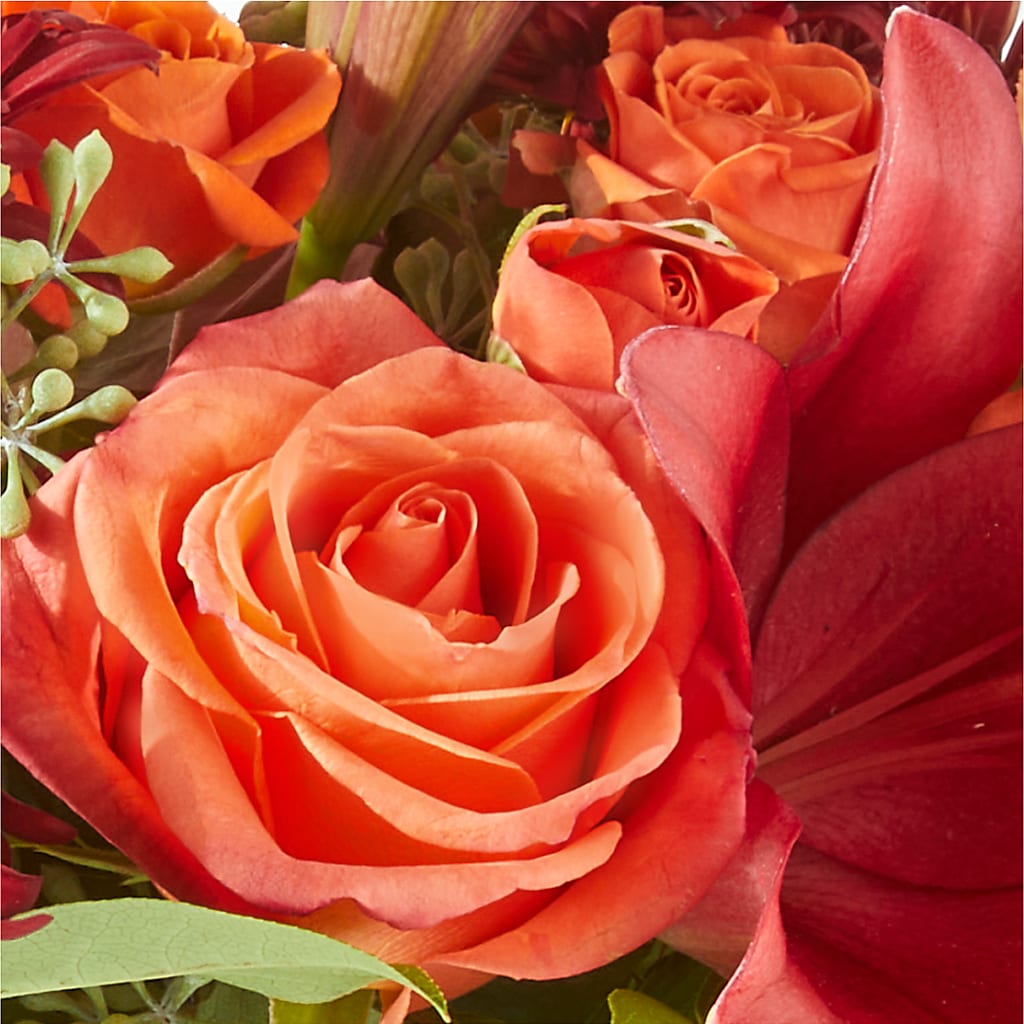 Crimson Leaves Bouquet –  Oaxaca Florist, Gaithersburg MD
