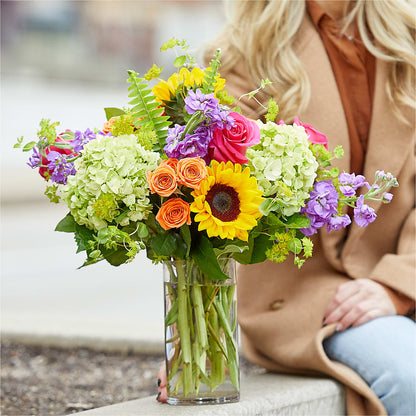 Vibrant Greetings Bouquet –  Oaxaca Florist, Gaithersburg MD