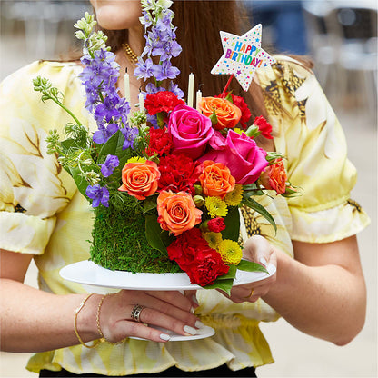 Best Year Yet Floral Cake –  Oaxaca Florist, Gaithersburg MD