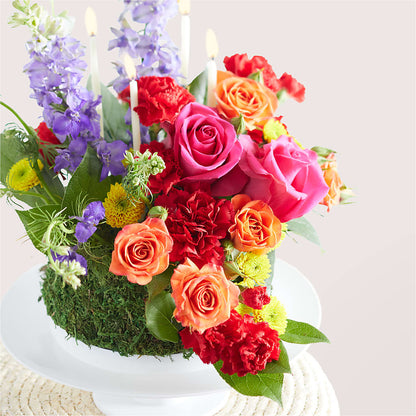 Best Year Yet Floral Cake –  Oaxaca Florist, Gaithersburg MD