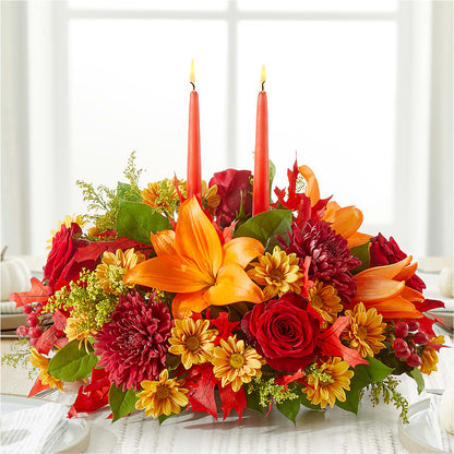Autumn's Embrace Centerpiece –  Oaxaca Florist, Gaithersburg MD