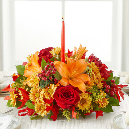 Autumn's Embrace Centerpiece –  Oaxaca Florist, Gaithersburg MD