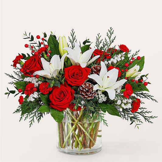 Best in Snow Bouquet –  Oaxaca Florist, Gaithersburg MD