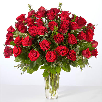 Forever Yours Fifty Stem Red Rose Bouquet –  Oaxaca Florist, Gaithersburg MD